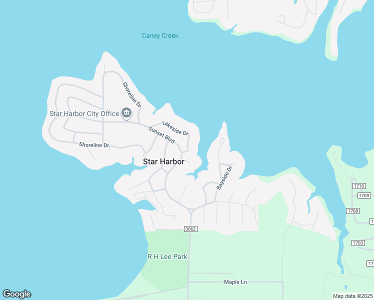 map of restaurants, bars, coffee shops, grocery stores, and more near 5 Lakeside Drive in Malakoff