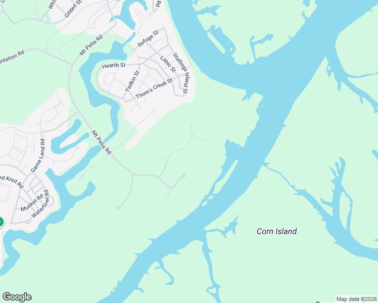map of restaurants, bars, coffee shops, grocery stores, and more near 895 Mount Pelia Road in Bluffton