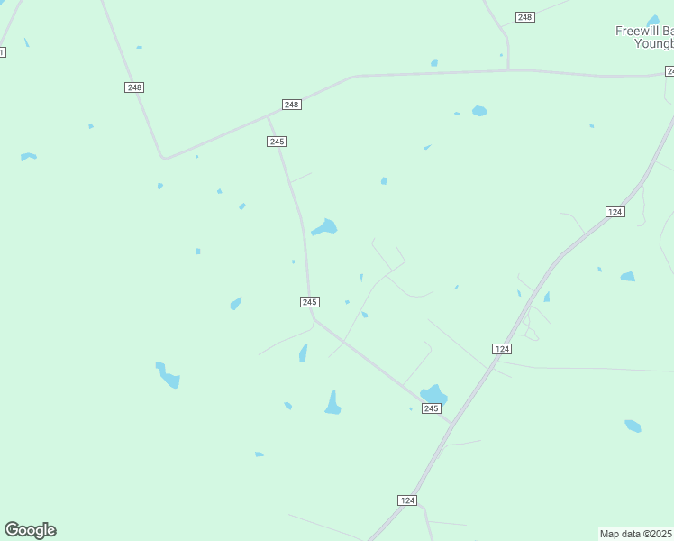 map of restaurants, bars, coffee shops, grocery stores, and more near 342 County Road 245 in Beckville