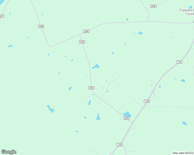 map of restaurants, bars, coffee shops, grocery stores, and more near 342 County Road 245 in Beckville