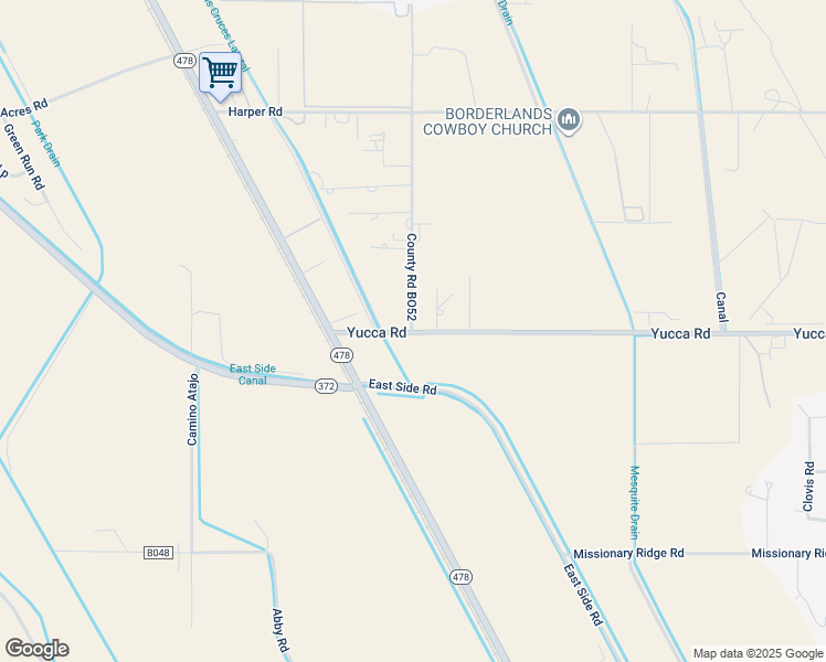 map of restaurants, bars, coffee shops, grocery stores, and more near 9099 Calle De Brazito in Dona Ana