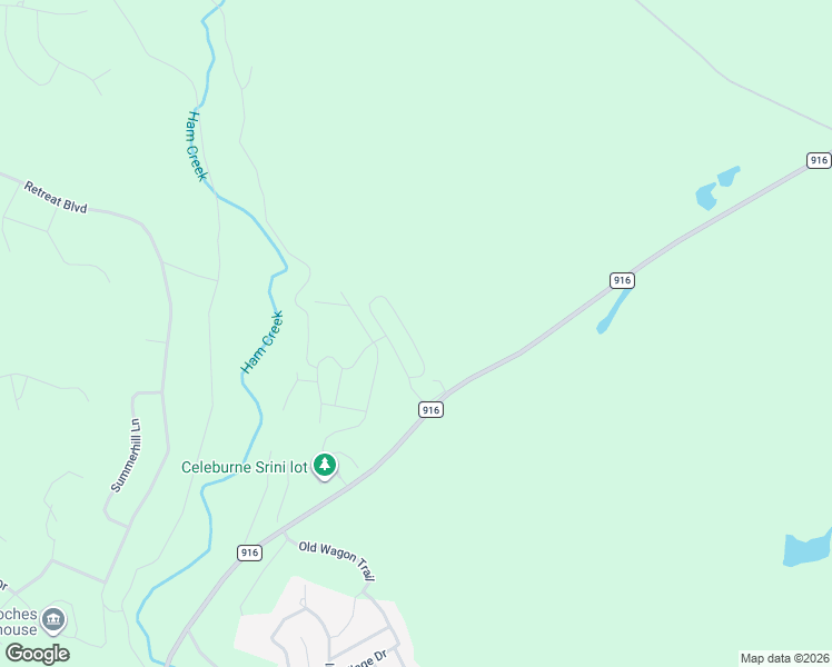 map of restaurants, bars, coffee shops, grocery stores, and more near 8413 Forrest Avenue in Cleburne