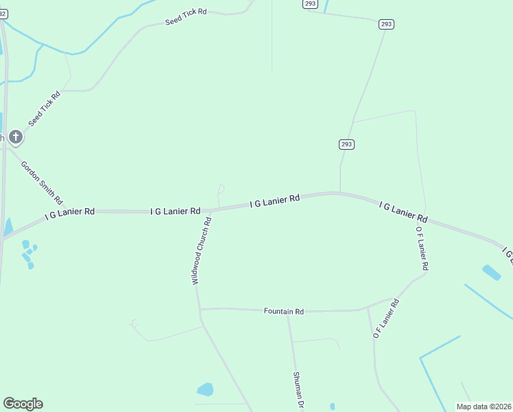 map of restaurants, bars, coffee shops, grocery stores, and more near 1669 Ig Lanier Road in Pembroke