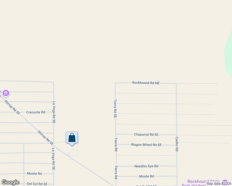 map of restaurants, bars, coffee shops, grocery stores, and more near 8000 Stagecoach Trail Southeast in Deming