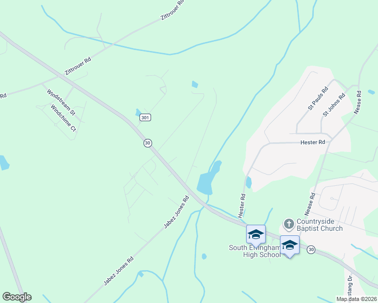 map of restaurants, bars, coffee shops, grocery stores, and more near 203 Old Lake Road in Guyton