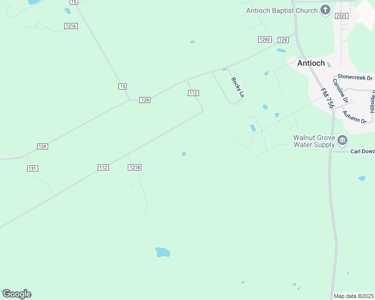 map of restaurants, bars, coffee shops, grocery stores, and more near 6818 County Road 112 in Tyler