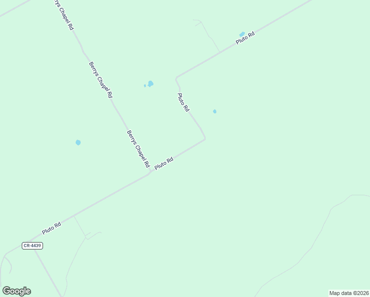 map of restaurants, bars, coffee shops, grocery stores, and more near Pluto Road in Ellis County