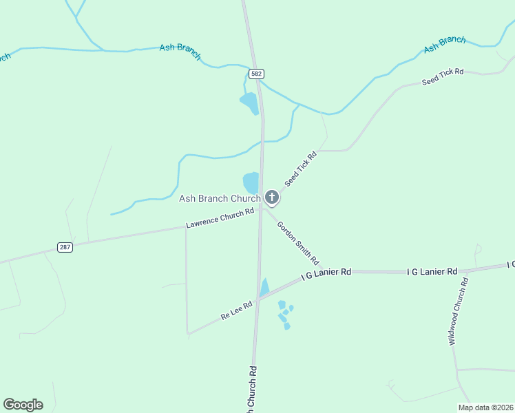 map of restaurants, bars, coffee shops, grocery stores, and more near 664 Ash Branch Church Road in Pembroke