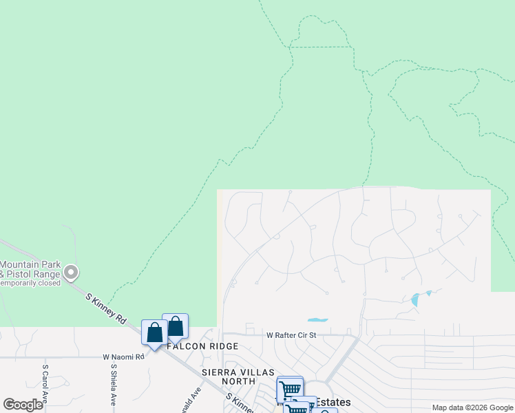 map of restaurants, bars, coffee shops, grocery stores, and more near 6037 West 10 Star Drive in Tucson