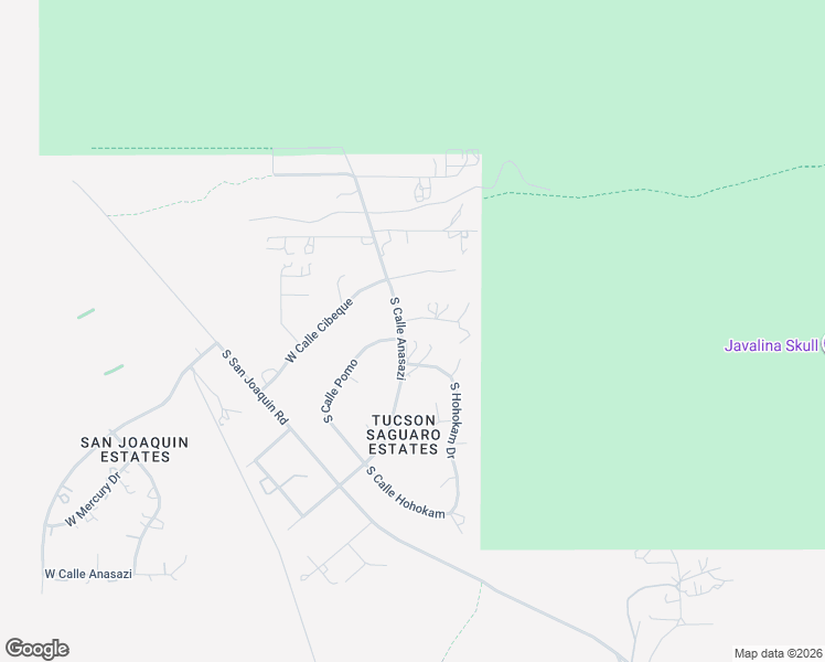 map of restaurants, bars, coffee shops, grocery stores, and more near 9531 West Placita Anasazi in Tucson