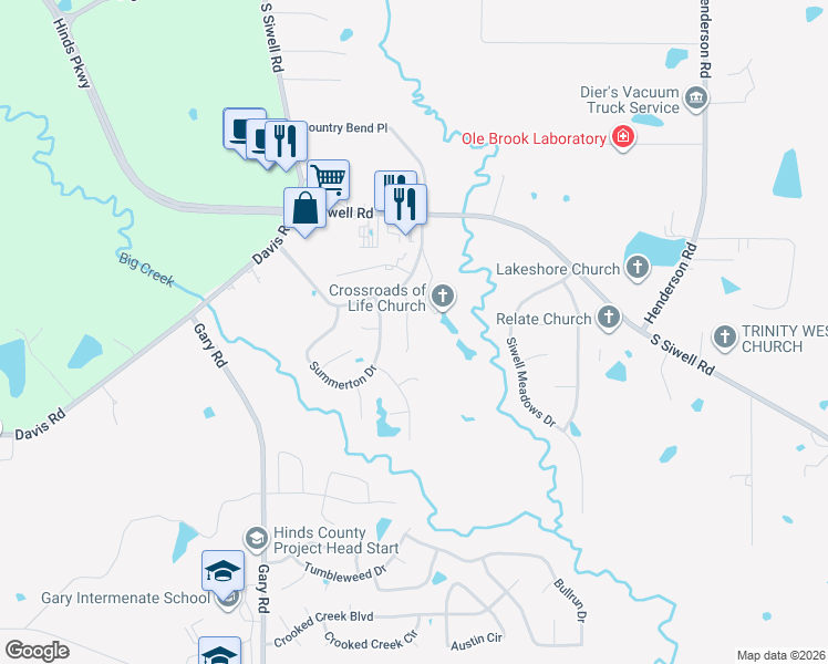 map of restaurants, bars, coffee shops, grocery stores, and more near 18 Old Bridge Cove in Byram