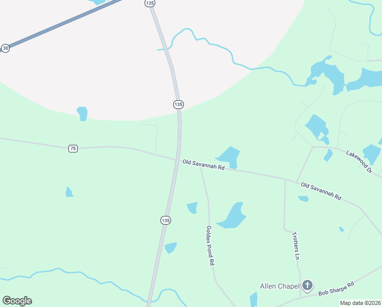 map of restaurants, bars, coffee shops, grocery stores, and more near 135 Gay Lane in Vidalia