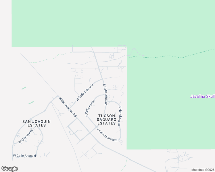map of restaurants, bars, coffee shops, grocery stores, and more near 9531 West Placita Anasazi in Tucson
