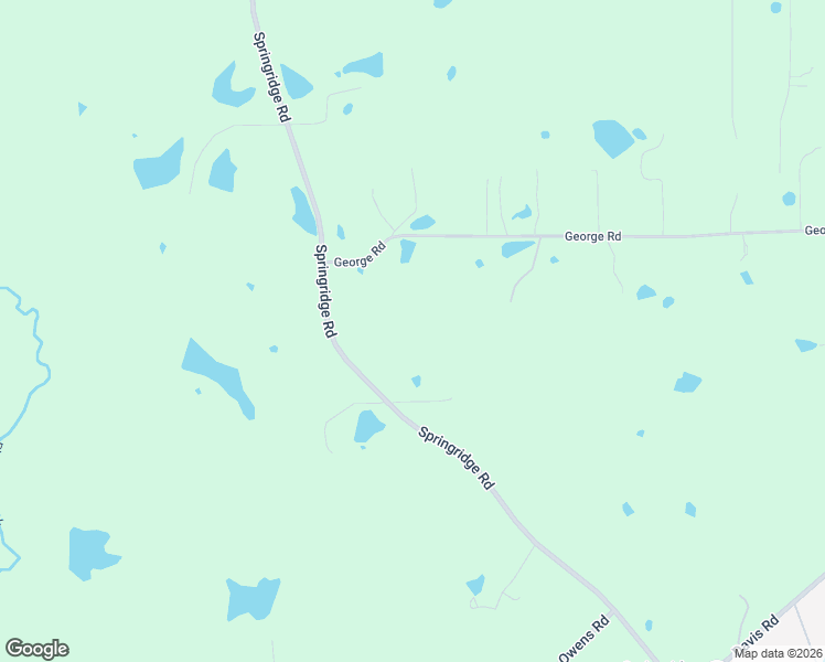 map of restaurants, bars, coffee shops, grocery stores, and more near 8414 Springridge Rd in Terry