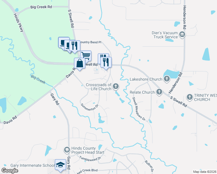 map of restaurants, bars, coffee shops, grocery stores, and more near 2 Old Bridge Cove in Byram