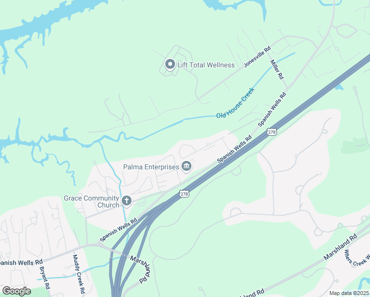 map of restaurants, bars, coffee shops, grocery stores, and more near 48 Hammock Oaks Circle in Hilton Head Island