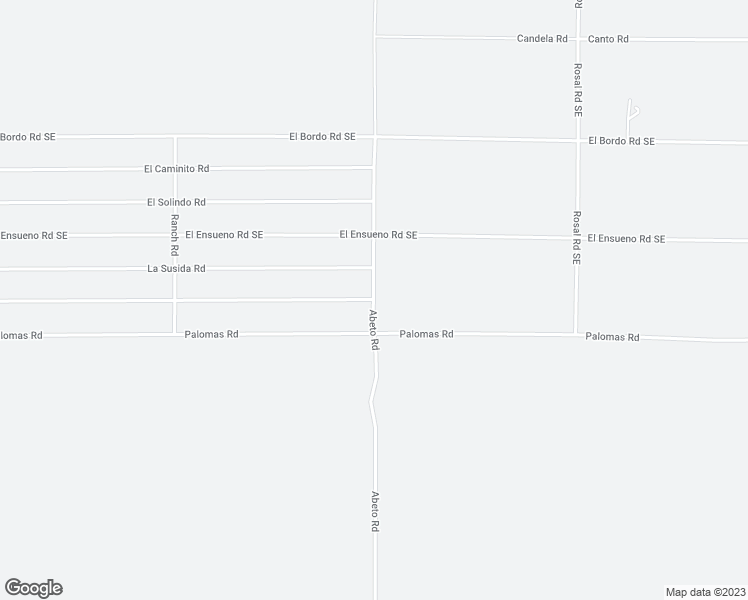 map of restaurants, bars, coffee shops, grocery stores, and more near Abeto Road in Deming