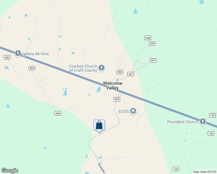 map of restaurants, bars, coffee shops, grocery stores, and more near 5232 U.S. 67 in Stephenville