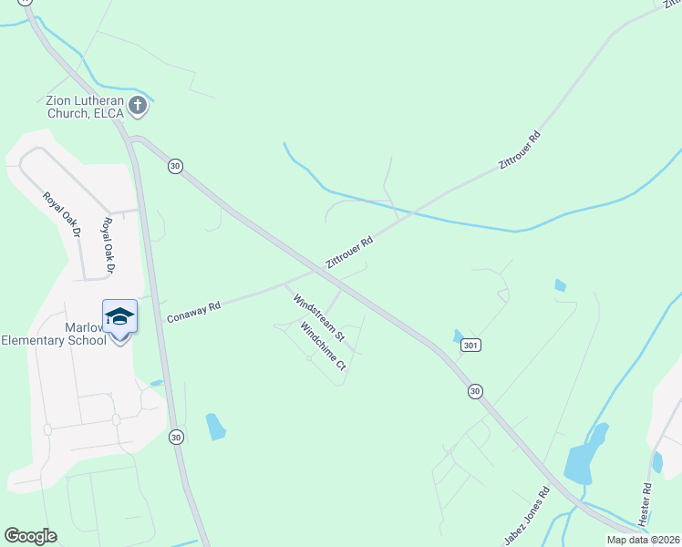 map of restaurants, bars, coffee shops, grocery stores, and more near 112 Tailwind Trail in Guyton