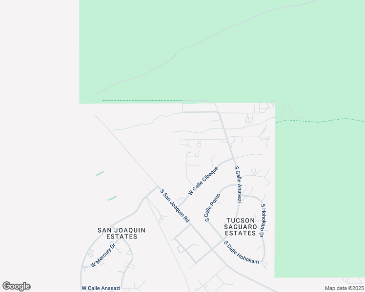 map of restaurants, bars, coffee shops, grocery stores, and more near 1447 South Uranus Place in Tucson