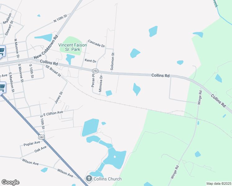 map of restaurants, bars, coffee shops, grocery stores, and more near 100 Pineridge Drive in Lyons