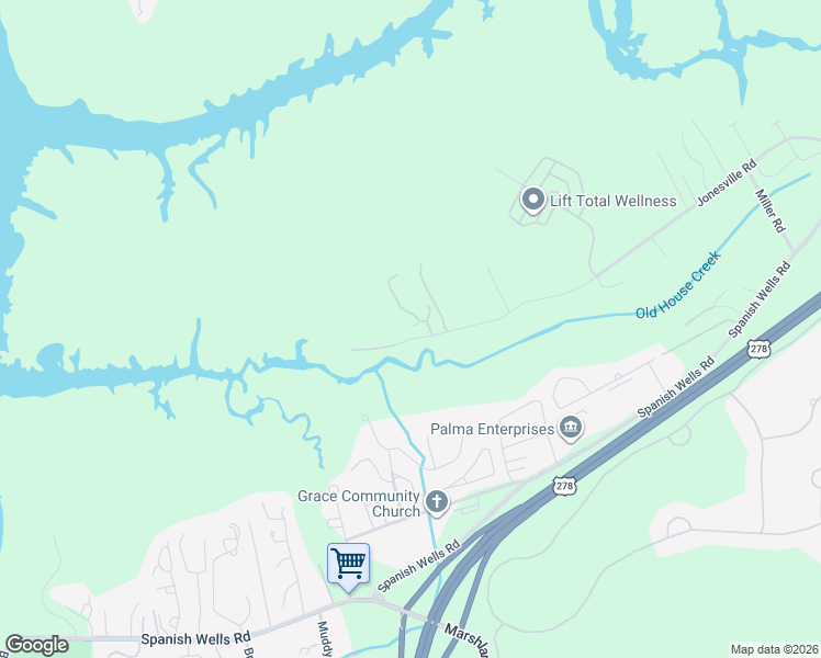map of restaurants, bars, coffee shops, grocery stores, and more near 21 Shearwater Drive in Hilton Head Island