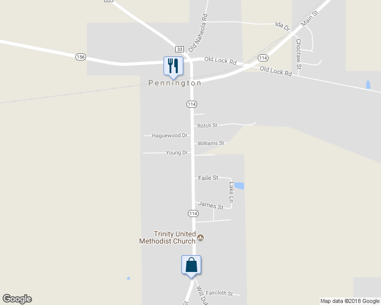 map of restaurants, bars, coffee shops, grocery stores, and more near 72 Young Drive in Pennington