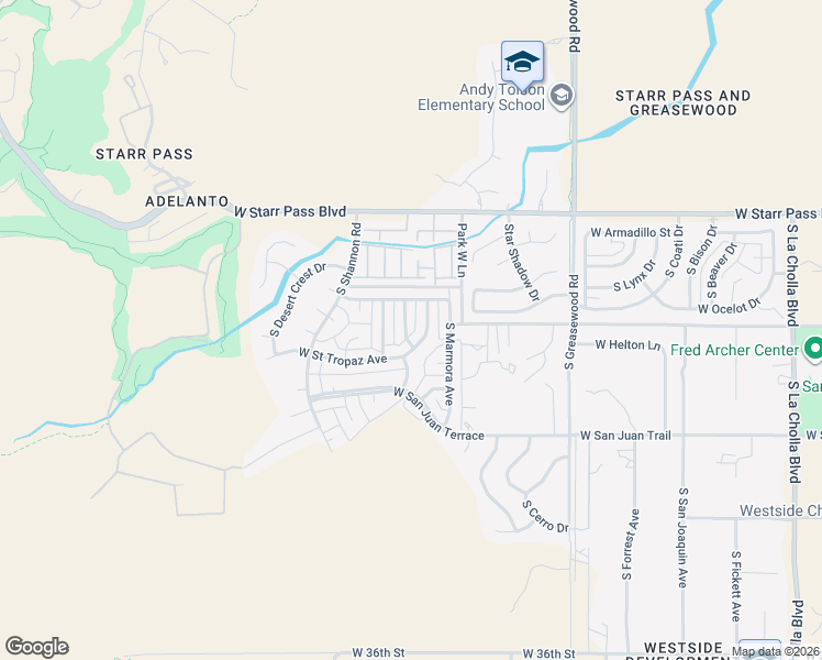 map of restaurants, bars, coffee shops, grocery stores, and more near 1433 South Northview Avenue in Tucson