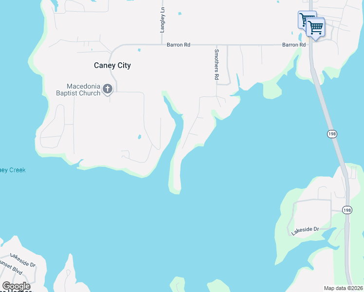 map of restaurants, bars, coffee shops, grocery stores, and more near 3980 Smothers Road in Malakoff