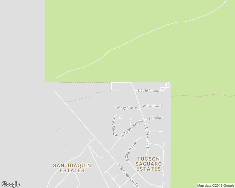 map of restaurants, bars, coffee shops, grocery stores, and more near 9739 West Calle Anasazi in Tucson