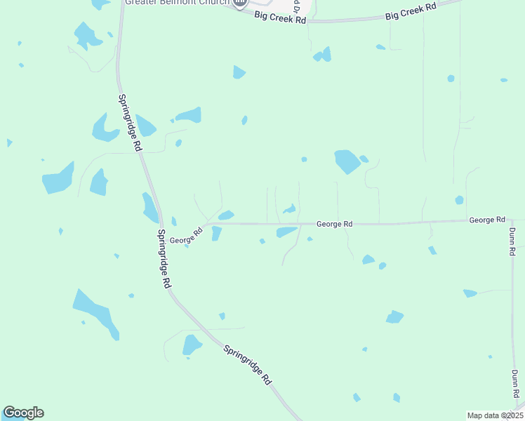 map of restaurants, bars, coffee shops, grocery stores, and more near 1364 George Road in Jackson