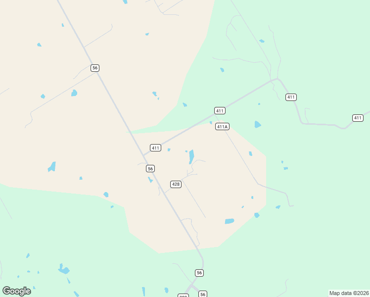 map of restaurants, bars, coffee shops, grocery stores, and more near 1204 County Road 411 in Glen Rose