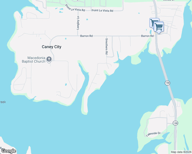 map of restaurants, bars, coffee shops, grocery stores, and more near 4086 Smothers Road in Malakoff