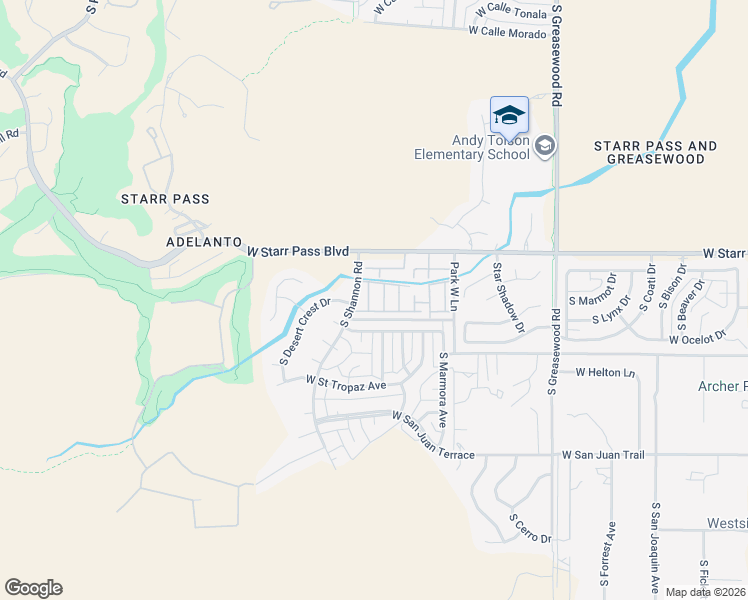 map of restaurants, bars, coffee shops, grocery stores, and more near 2874 West Sheryl Drive in Tucson