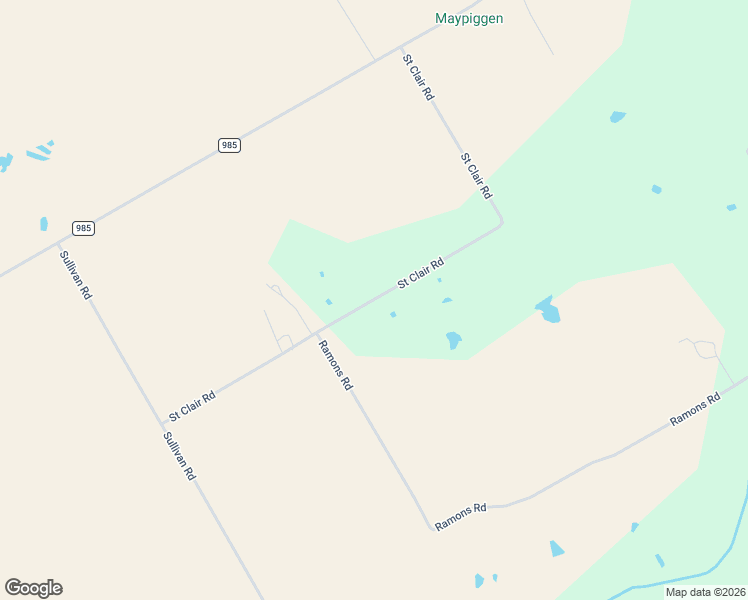 map of restaurants, bars, coffee shops, grocery stores, and more near Saint Clair Road in Ellis County