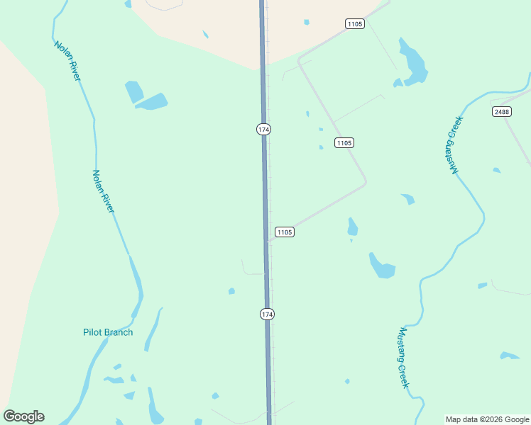 map of restaurants, bars, coffee shops, grocery stores, and more near 9024 Texas 174 in Rio Vista