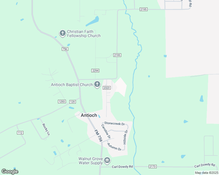 map of restaurants, bars, coffee shops, grocery stores, and more near 18841 County Road 2323 in Whitehouse