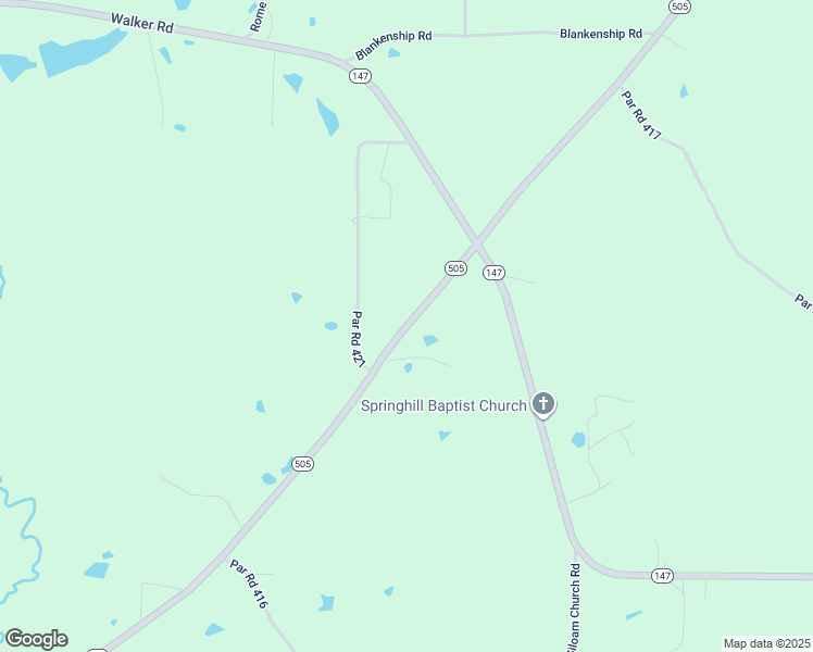 map of restaurants, bars, coffee shops, grocery stores, and more near 1854 Louisiana 505 in Jonesboro