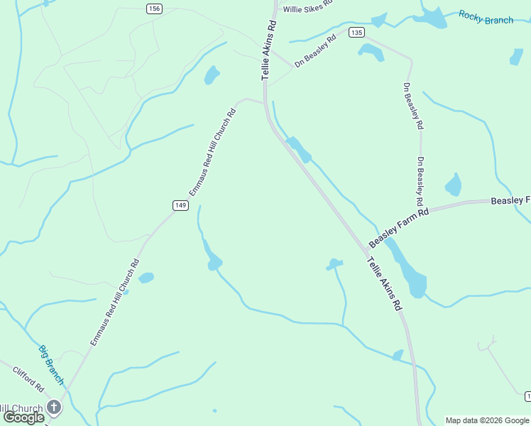 map of restaurants, bars, coffee shops, grocery stores, and more near 1139 Tellie Akins Road in Claxton