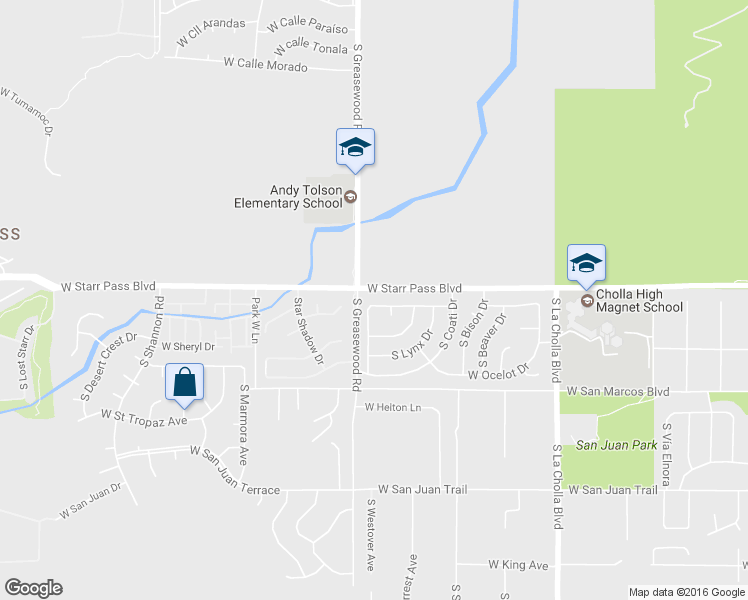 map of restaurants, bars, coffee shops, grocery stores, and more near 2472 West Armadillo Street in Tucson