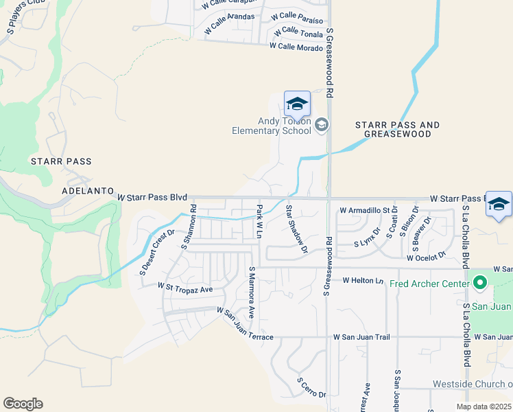 map of restaurants, bars, coffee shops, grocery stores, and more near 2732 West Jennie Lane in Tucson