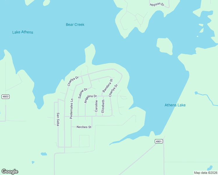 map of restaurants, bars, coffee shops, grocery stores, and more near 323 Bandera Street in Athens
