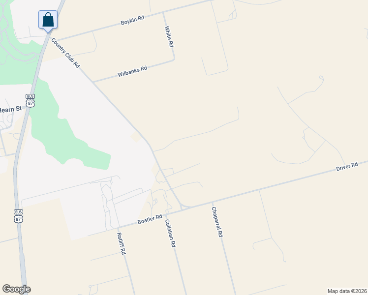 map of restaurants, bars, coffee shops, grocery stores, and more near 206 Hacks Valley Road in Big Spring