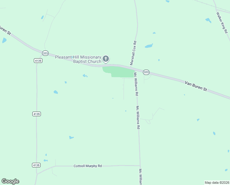 map of restaurants, bars, coffee shops, grocery stores, and more near 2293 Bob McWilliams Road in Henderson
