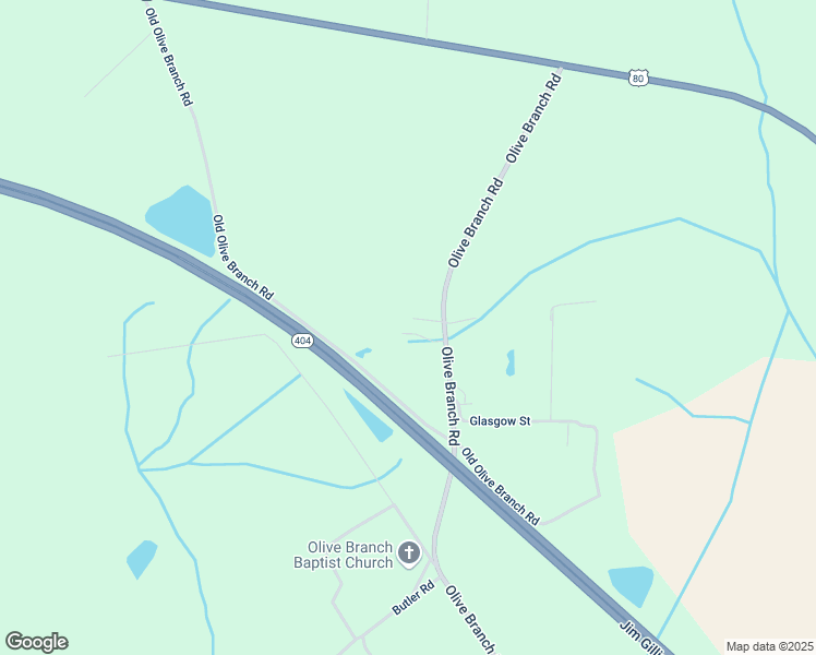 map of restaurants, bars, coffee shops, grocery stores, and more near 66 Clark Drive in Ellabell