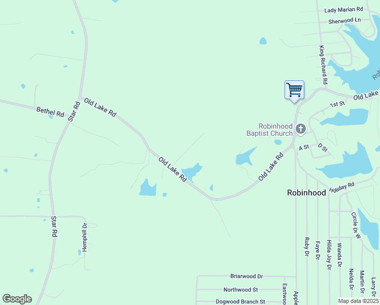 map of restaurants, bars, coffee shops, grocery stores, and more near 124 Campbell Cove in Brandon