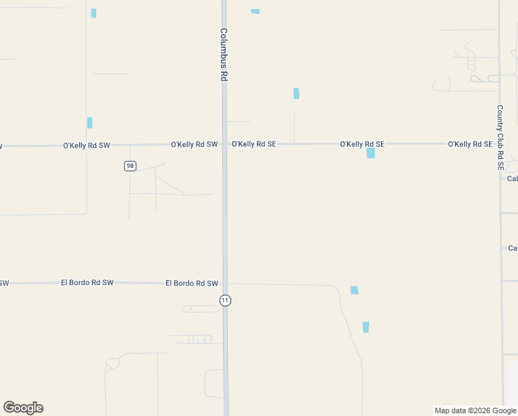 map of restaurants, bars, coffee shops, grocery stores, and more near 5405 Columbus Road in Deming