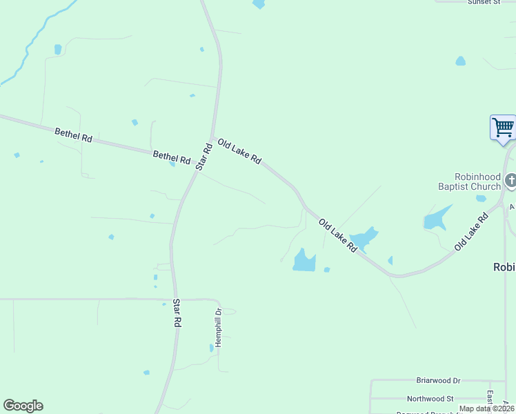 map of restaurants, bars, coffee shops, grocery stores, and more near 1669 Old Lake Road in Brandon