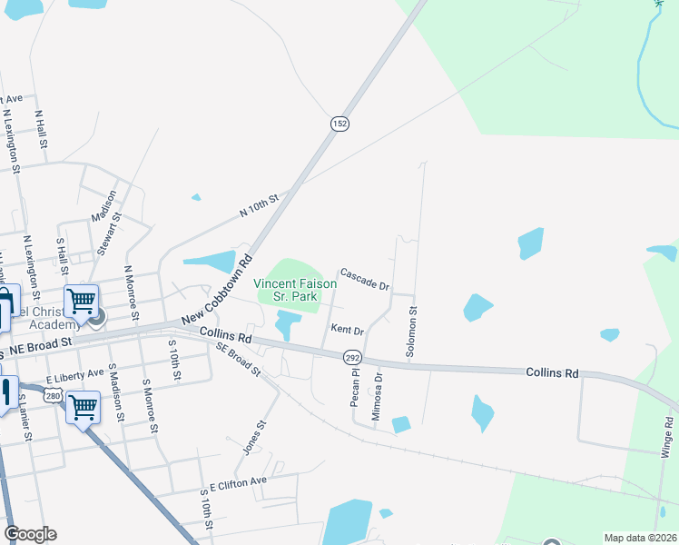 map of restaurants, bars, coffee shops, grocery stores, and more near 213 Hilton Drive in Lyons
