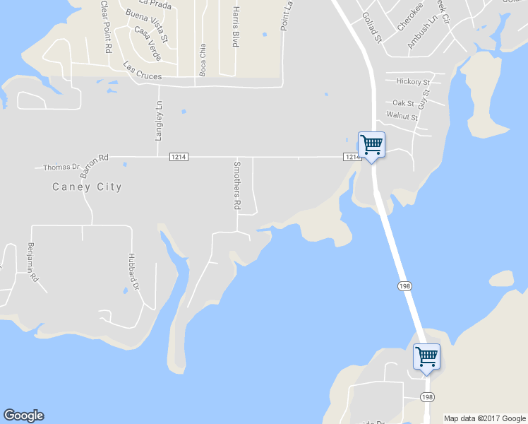 map of restaurants, bars, coffee shops, grocery stores, and more near 4278 Leroy Kirby Road in Malakoff